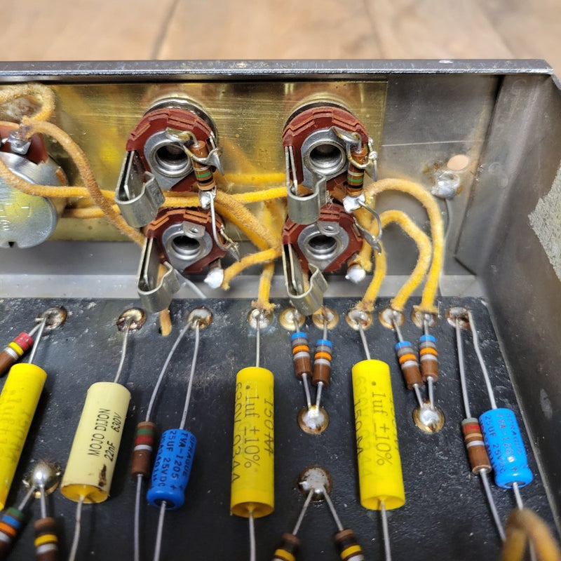 SOLD - Fender Deluxe 5E3 Tweed Neil Young Touring Amp - 1955 - Mahar's Vintage Guitars