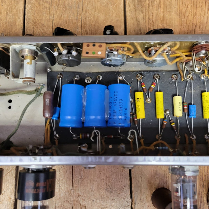 SOLD - Fender Deluxe 5E3 Tweed Neil Young Touring Amp - 1955 - Mahar's Vintage Guitars