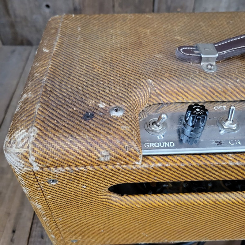 SOLD - Fender Deluxe 5E3 Tweed Neil Young Touring Amp - 1955 - Mahar's Vintage Guitars