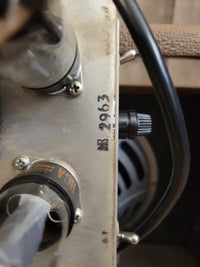 SOLD - Fender Deluxe Amp 6g3 Brown Pre CBS 1963 Vintage Guitar Amplifier - Mahar's Vintage Guitars