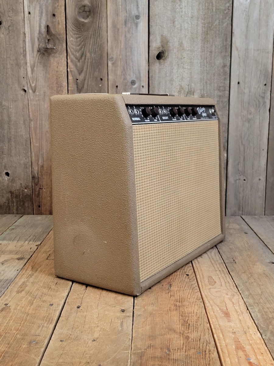 SOLD - Fender Deluxe Amp 6g3 Brown Pre CBS 1963 Vintage Guitar Amplifier - Mahar's Vintage Guitars