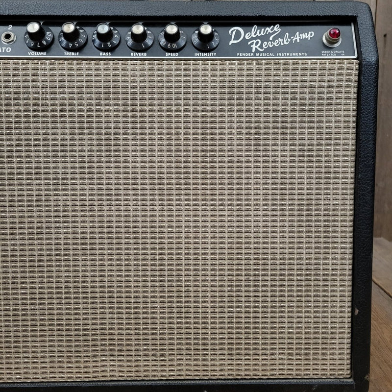 SOLD - Fender Deluxe Reverb AB763 February 1965 Earliest CBS "Colombia" - Mahar's Vintage Guitars