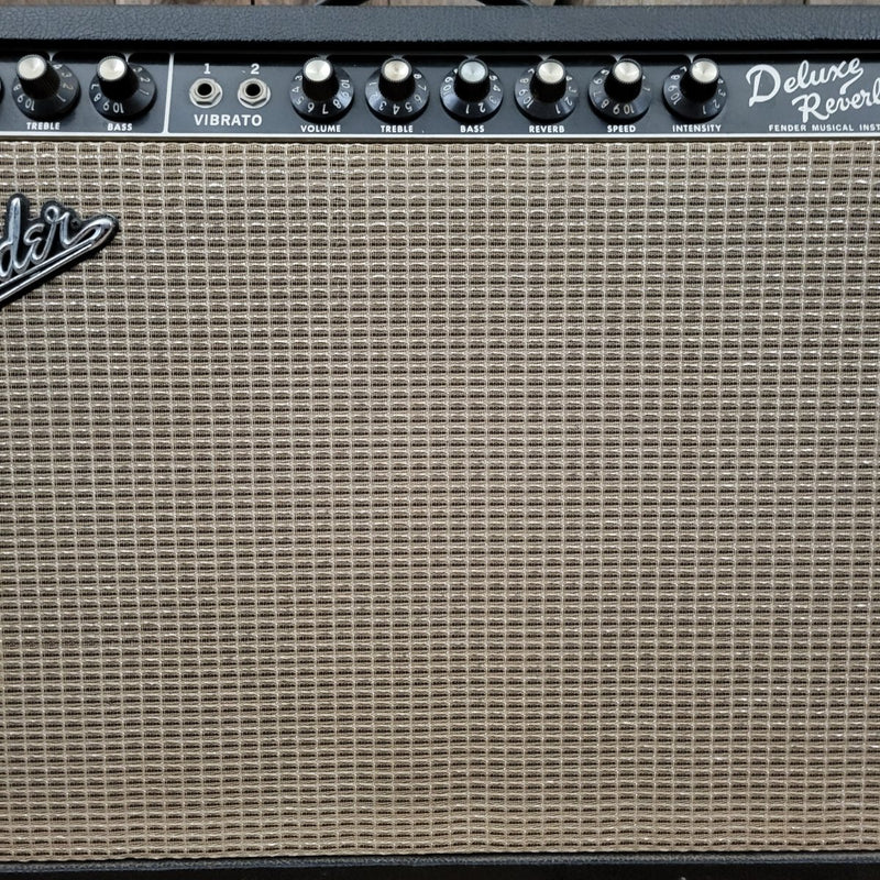 SOLD - Fender Deluxe Reverb AB763 February 1965 Earliest CBS "Colombia" - Mahar's Vintage Guitars