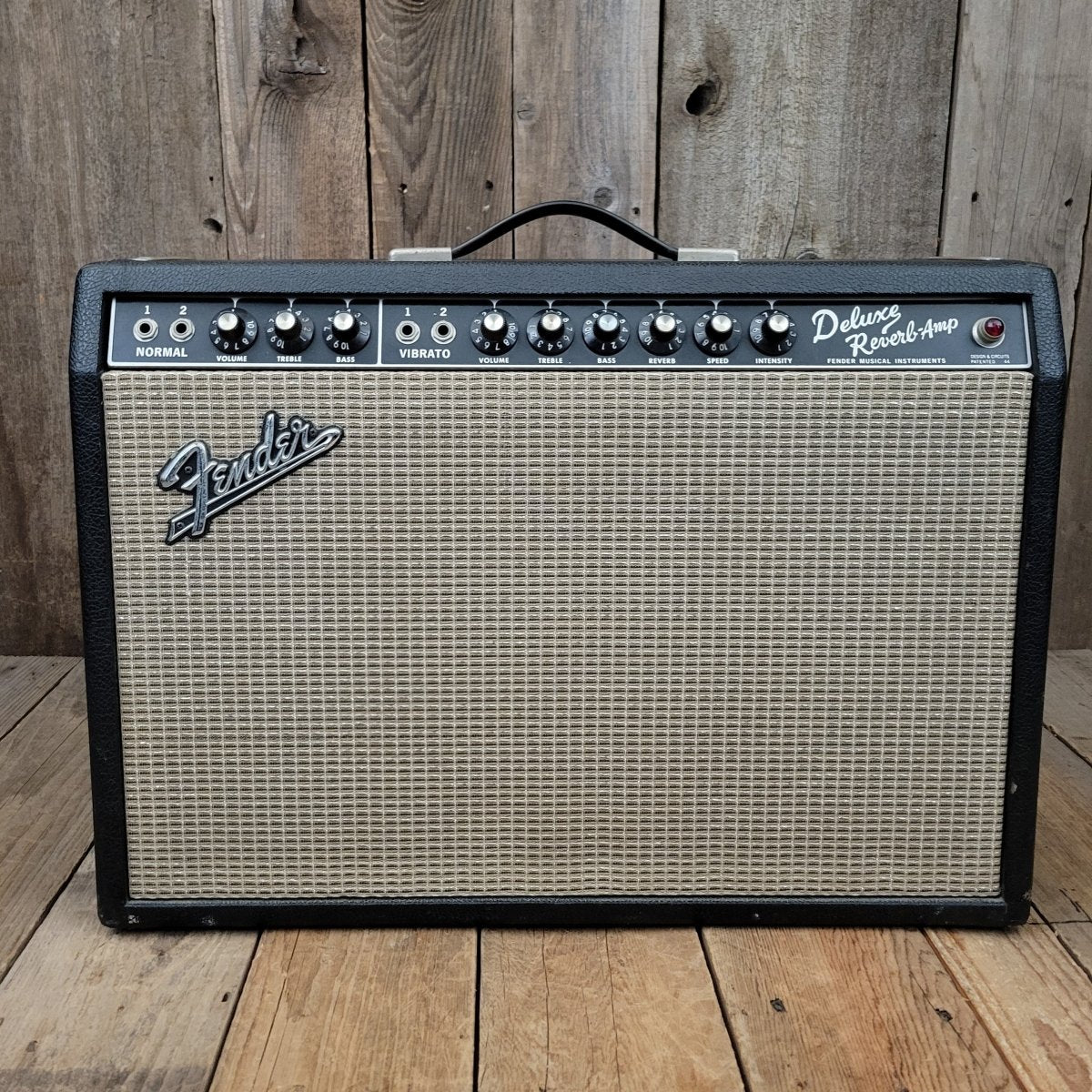 SOLD - Fender Deluxe Reverb AB763 February 1965 Earliest CBS "Colombia" - Mahar's Vintage Guitars