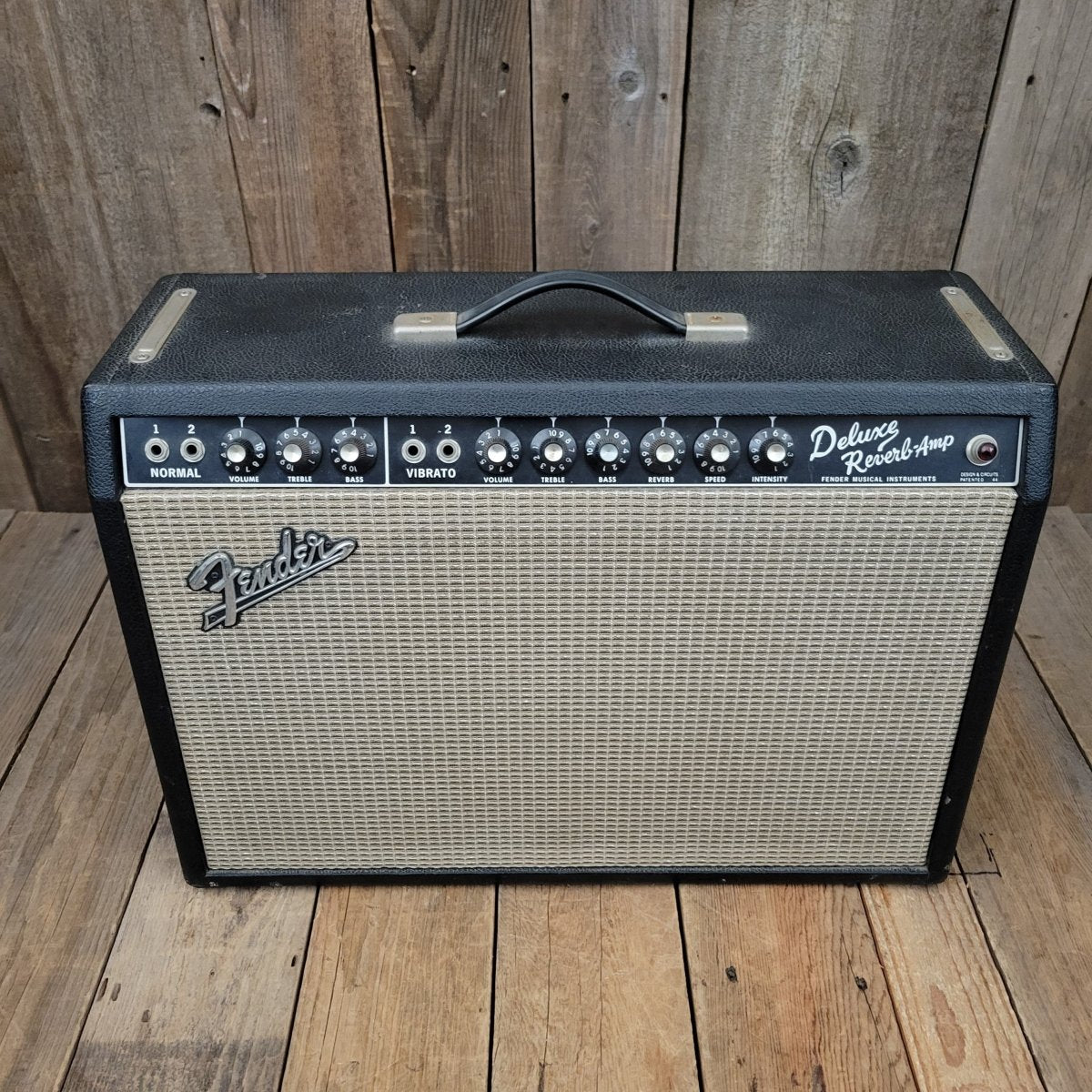 SOLD - Fender Deluxe Reverb AB763 February 1965 Earliest CBS "Colombia" - Mahar's Vintage Guitars