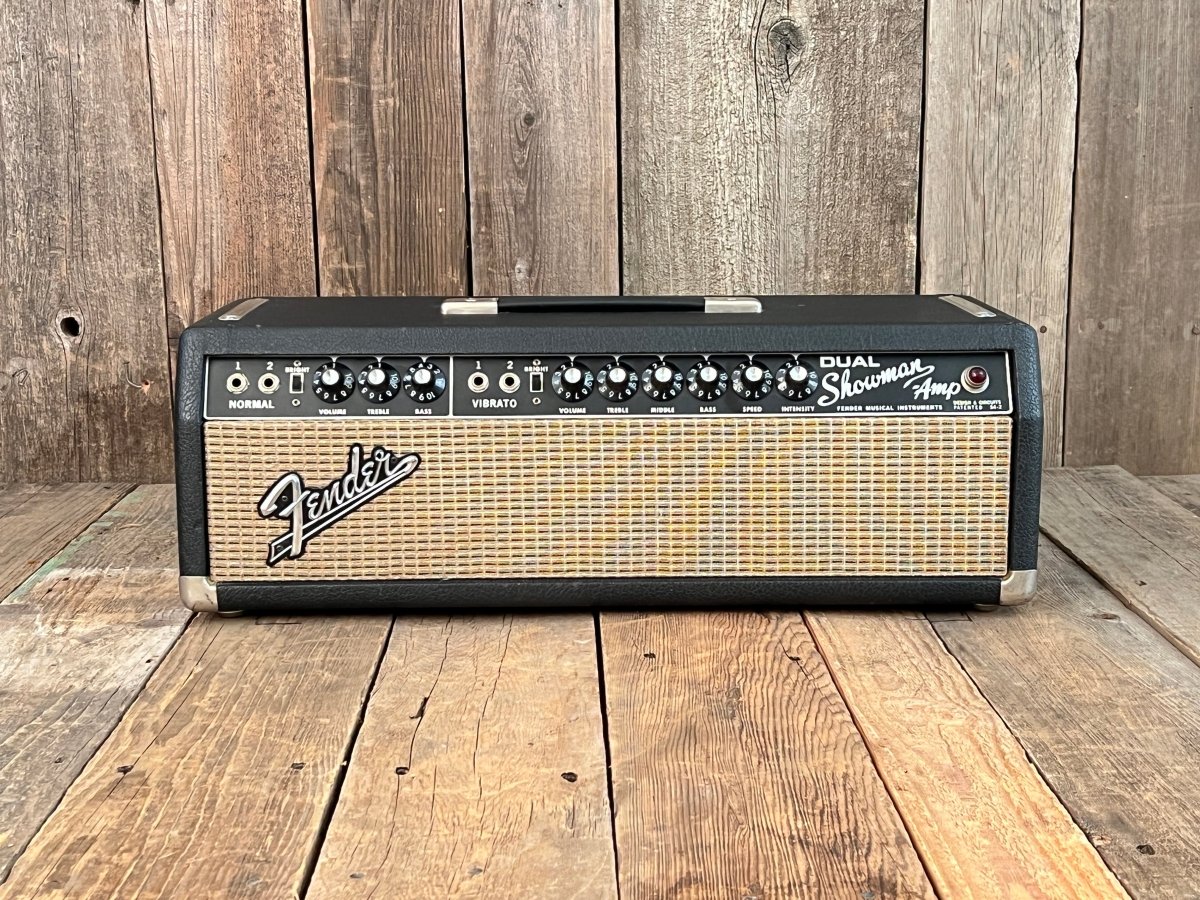 SOLD - Fender Dual Showman - Amp 1967 Blackpanel - Mahar's Vintage Guitars