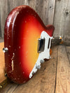 SOLD - Fender Duo - Sonic 1961 Maroon burst - Mahar's Vintage Guitars