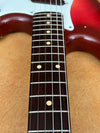 SOLD - Fender Duo - Sonic 1961 Maroon burst - Mahar's Vintage Guitars