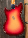 SOLD - Fender Duo - Sonic 1961 Maroon burst - Mahar's Vintage Guitars