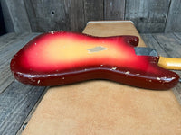 SOLD - Fender Duo - Sonic 1961 Maroon burst - Mahar's Vintage Guitars