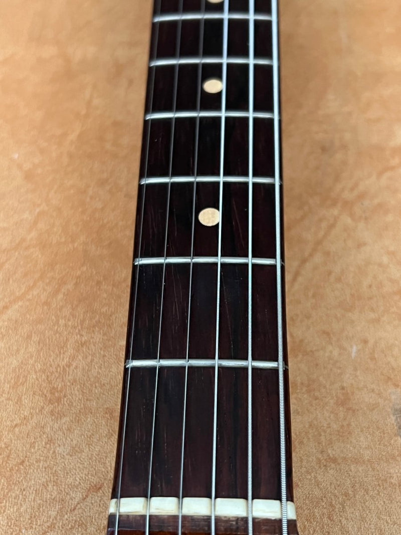 SOLD - Fender Duo - Sonic 1961 Maroon burst - Mahar's Vintage Guitars