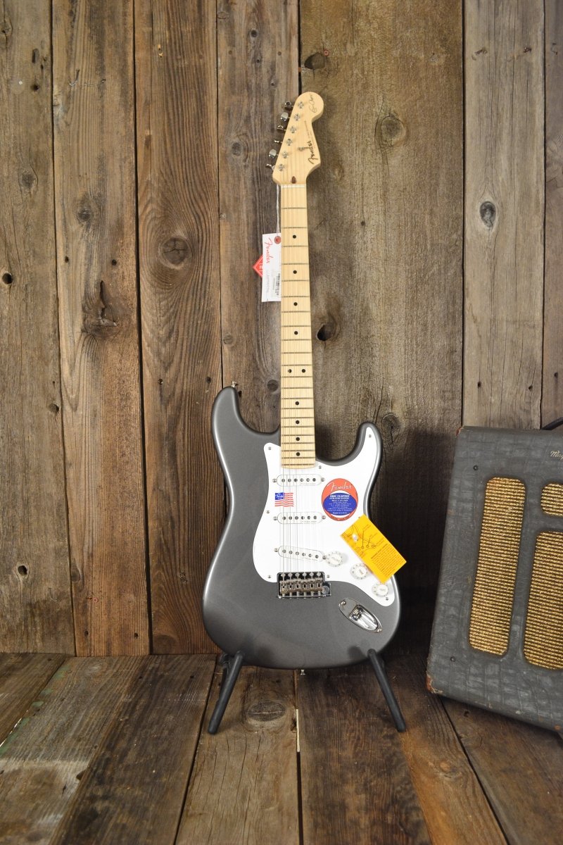 SOLD - Fender Eric Clapton Signature Stratocaster Pewter MINT NOS 2019 - Mahar's Vintage Guitars