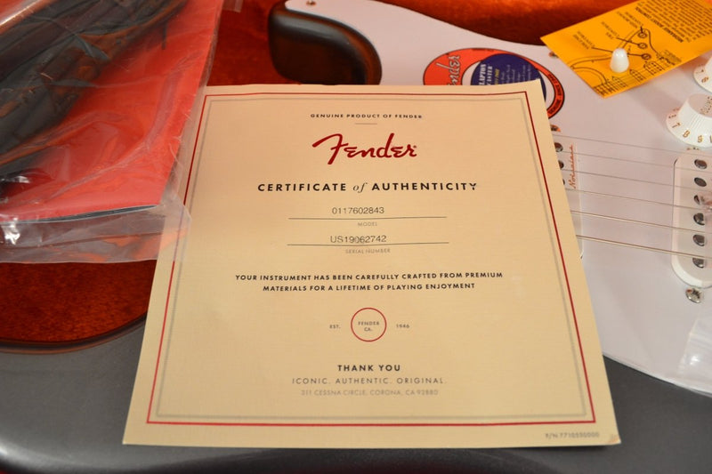 SOLD - Fender Eric Clapton Signature Stratocaster Pewter MINT NOS 2019 - Mahar's Vintage Guitars