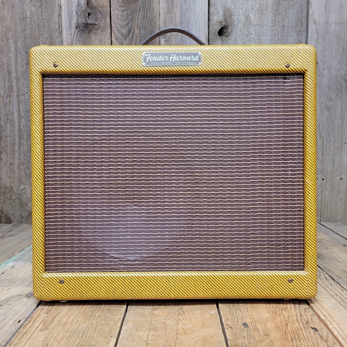 SOLD - Fender Harvard 5F10 All Original except for re - tweed 1957 - Mahar's Vintage Guitars