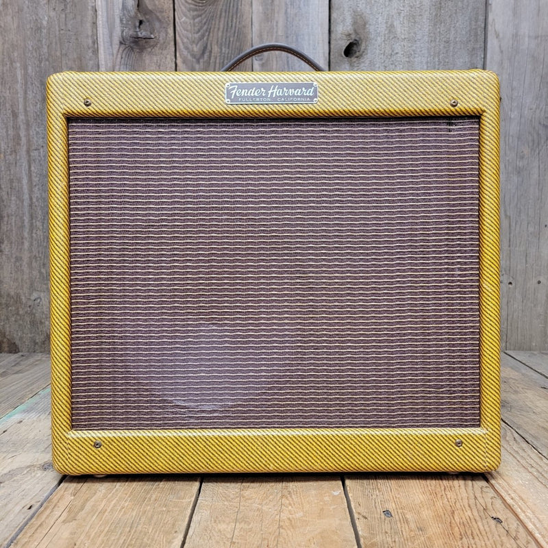SOLD - Fender Harvard 5F10 All Original except for re - tweed 1957 - Mahar's Vintage Guitars