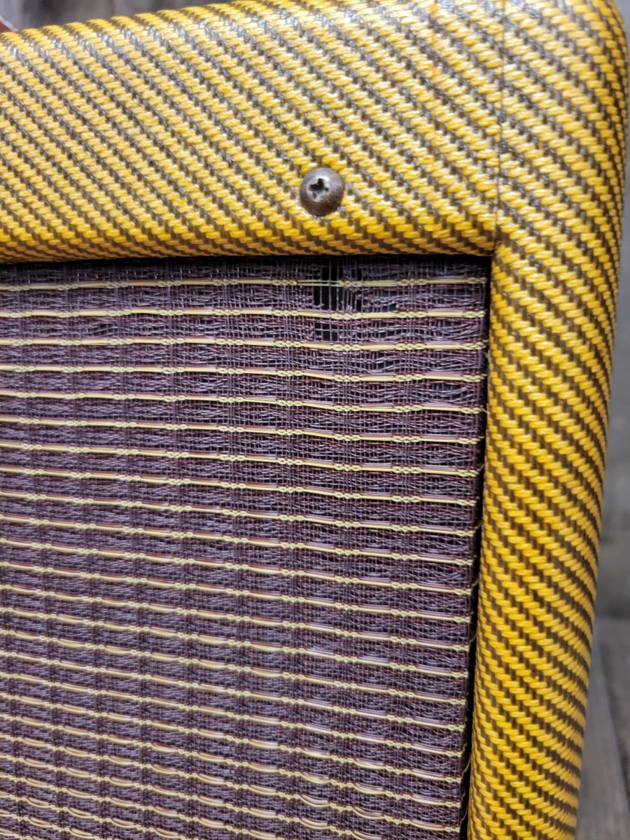 SOLD - Fender Harvard 5F10 All Original except for re - tweed 1957 - Mahar's Vintage Guitars