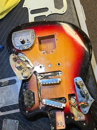 Sold - Fender Jaguar 1964 Pre CBS - Mahar's Vintage Guitars