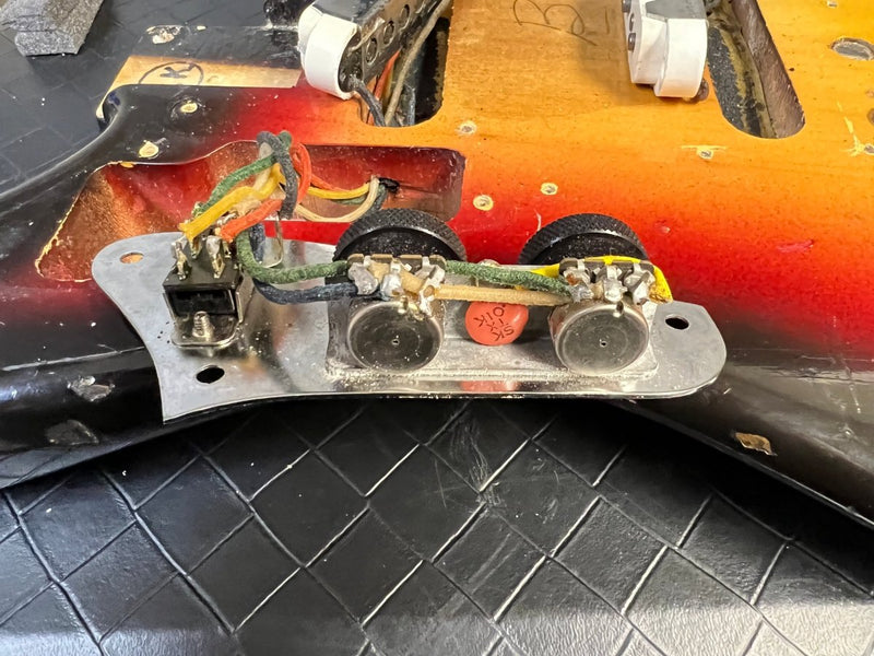 Sold - Fender Jaguar 1964 Pre CBS - Mahar's Vintage Guitars