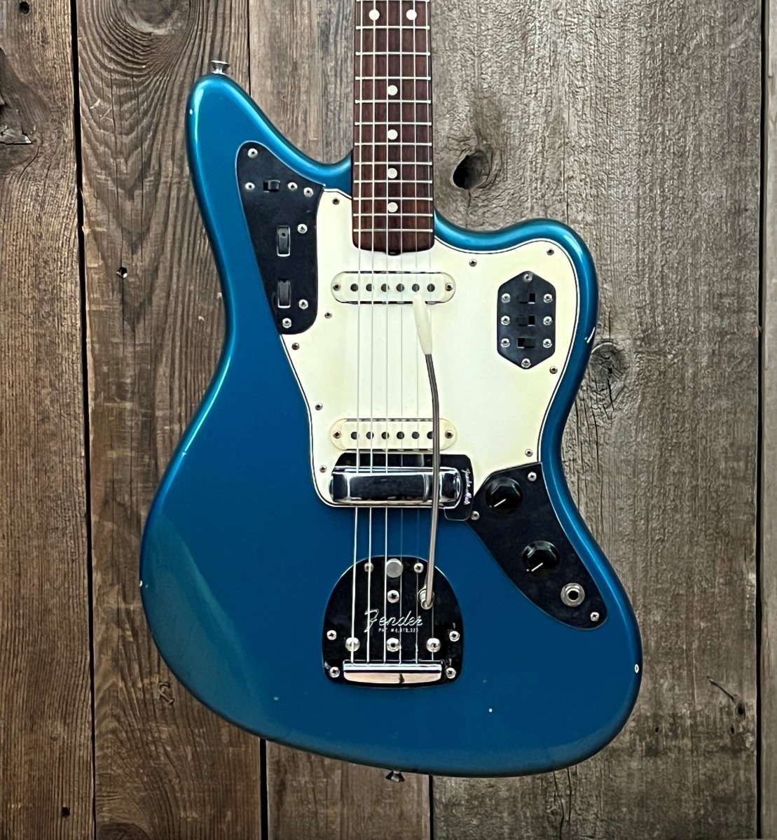 SOLD - Fender Jaguar 1965 Lake Placid Blue - Mahar's Vintage Guitars