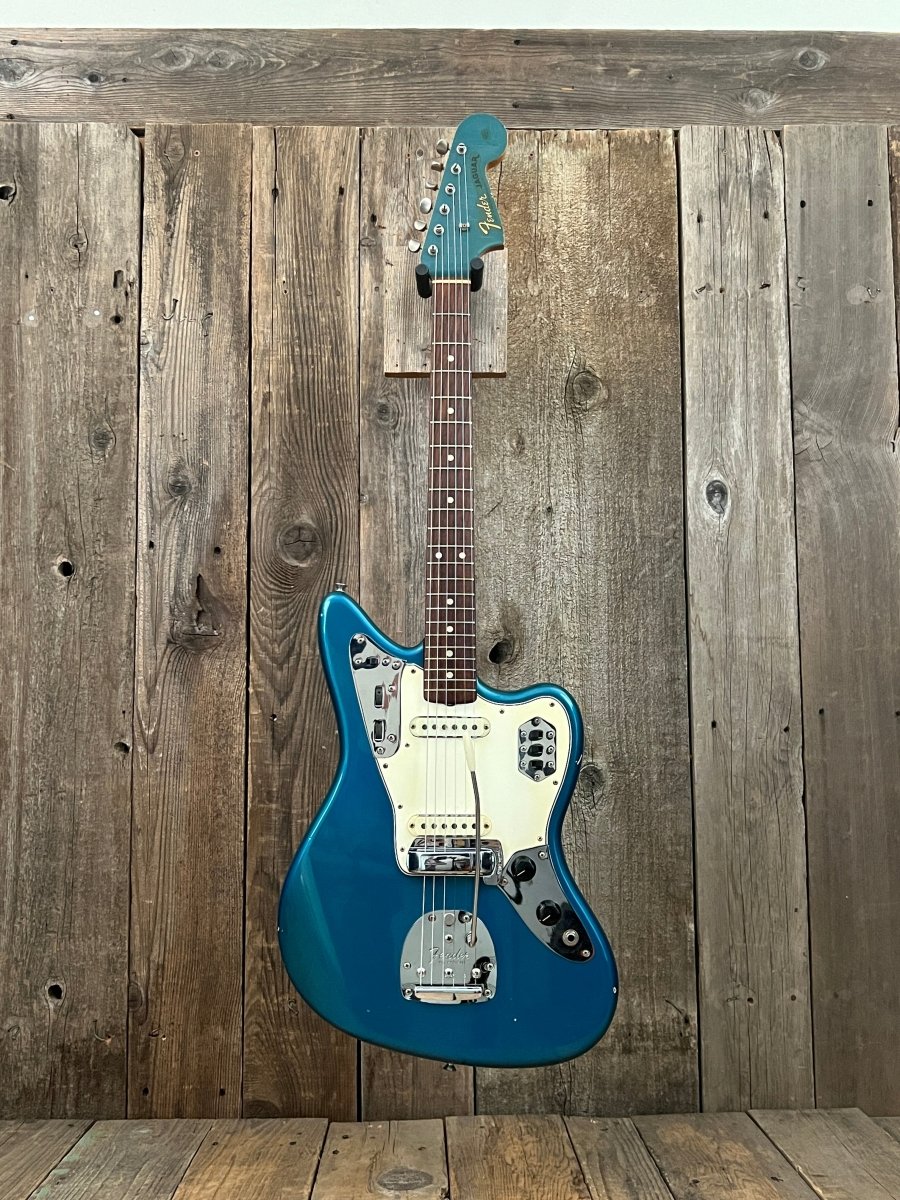 SOLD - Fender Jaguar 1965 Lake Placid Blue - Mahar's Vintage Guitars