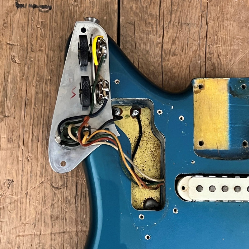 SOLD - Fender Jaguar 1965 Lake Placid Blue - Mahar's Vintage Guitars