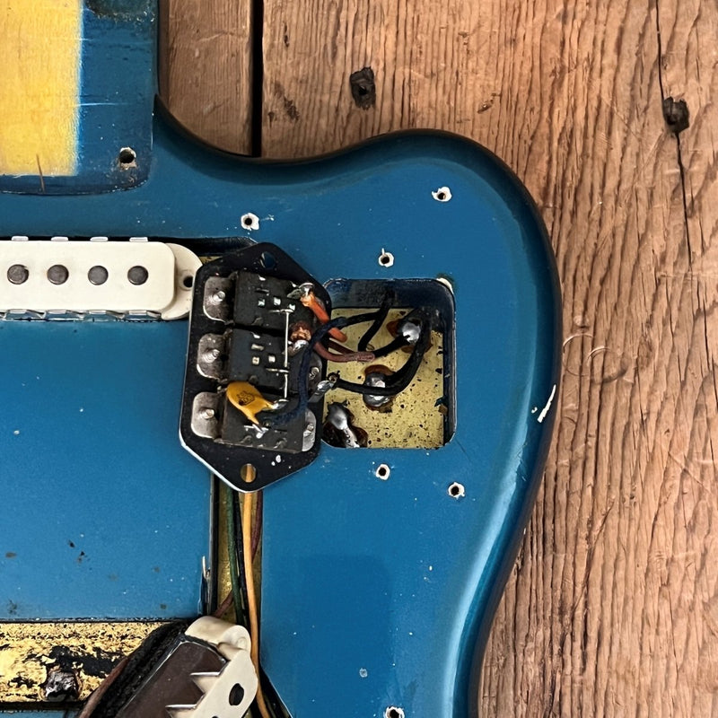 SOLD - Fender Jaguar 1965 Lake Placid Blue - Mahar's Vintage Guitars
