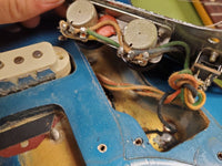 SOLD - Fender Jaguar 1965 Lake Placid Blue Pre CBS Custom Color - Mahar's Vintage Guitars