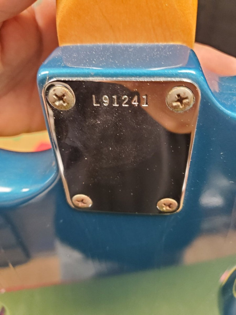 SOLD - Fender Jaguar 1965 Lake Placid Blue Pre CBS Custom Color - Mahar's Vintage Guitars