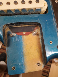 SOLD - Fender Jaguar 1965 Lake Placid Blue Pre CBS Custom Color - Mahar's Vintage Guitars