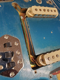 SOLD - Fender Jaguar 1965 Lake Placid Blue Pre CBS Custom Color - Mahar's Vintage Guitars