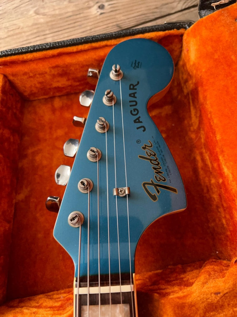 SOLD - Fender Jaguar 1968 Lake Placid Blue - Mahar's Vintage Guitars
