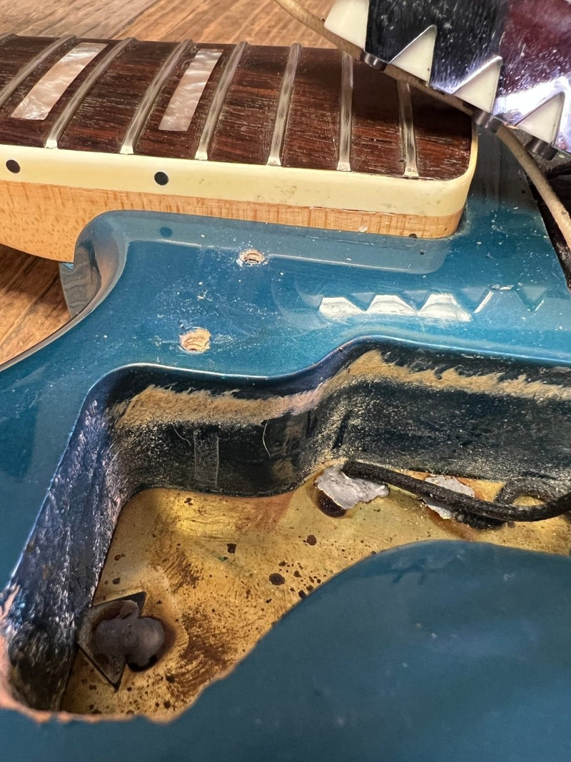 SOLD - Fender Jaguar 1968 Lake Placid Blue - Mahar's Vintage Guitars