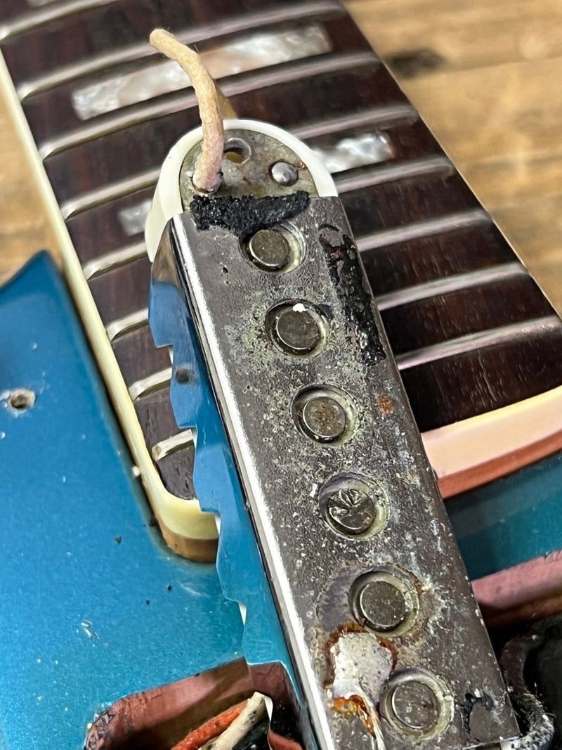 SOLD - Fender Jaguar 1968 Lake Placid Blue - Mahar's Vintage Guitars