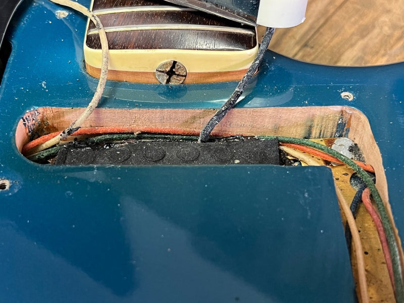 SOLD - Fender Jaguar 1968 Lake Placid Blue - Mahar's Vintage Guitars
