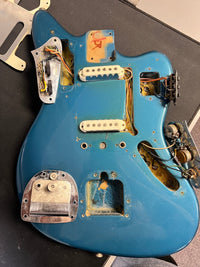 SOLD - Fender Jaguar 1968 Lake Placid Blue - Mahar's Vintage Guitars