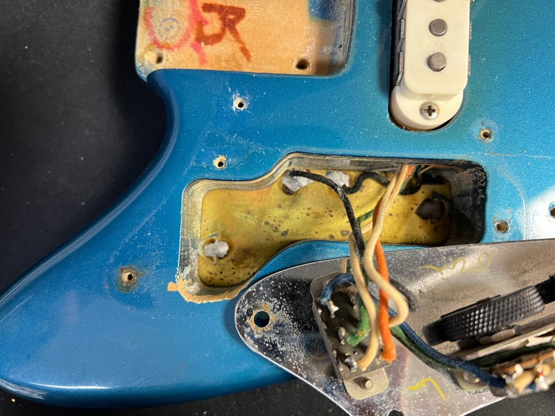 SOLD - Fender Jaguar 1968 Lake Placid Blue - Mahar's Vintage Guitars