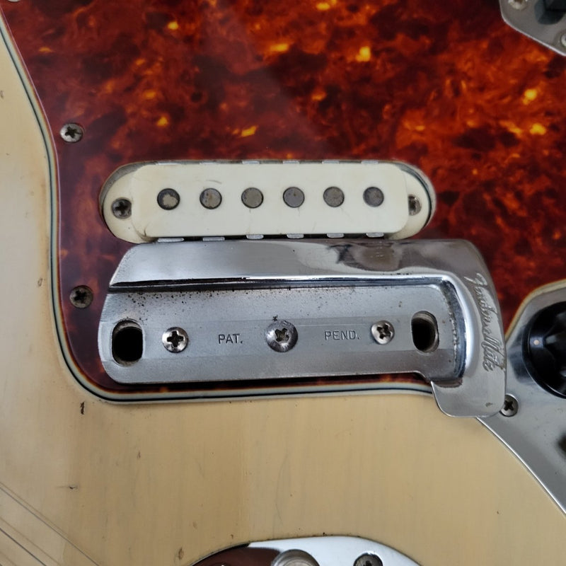SOLD - Fender Jaguar Blond over Ash - 1963 - Mahar's Vintage Guitars
