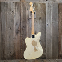 SOLD - Fender Jaguar Blond over Ash - 1963 - Mahar's Vintage Guitars