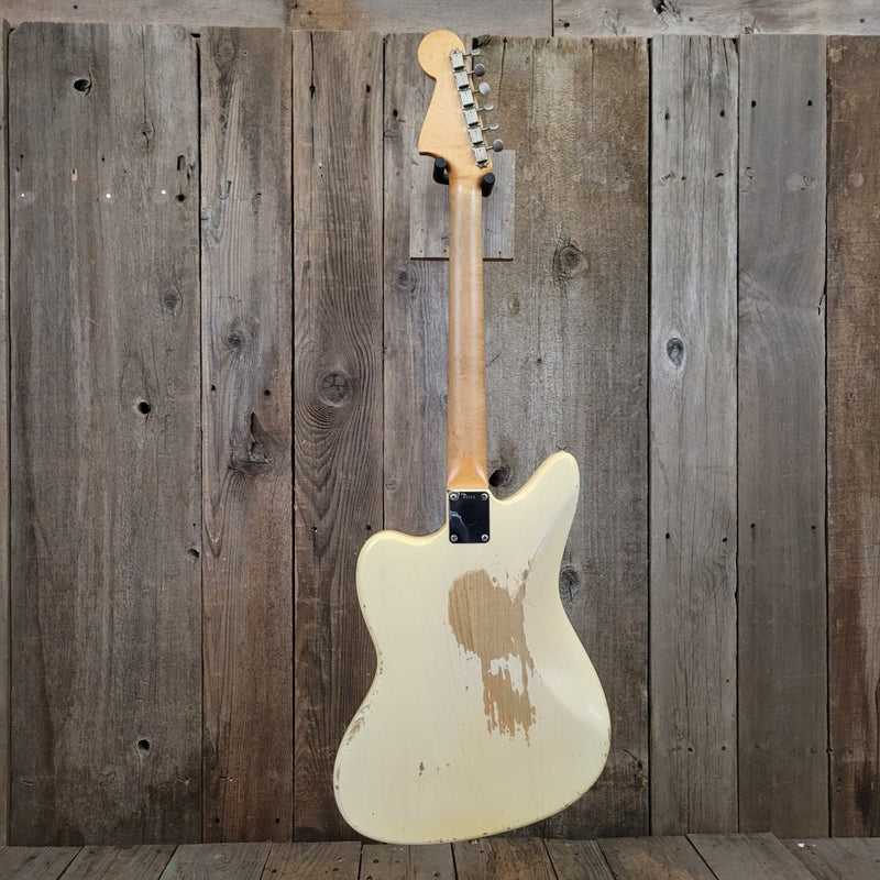 SOLD - Fender Jaguar Blond over Ash - 1963 - Mahar's Vintage Guitars