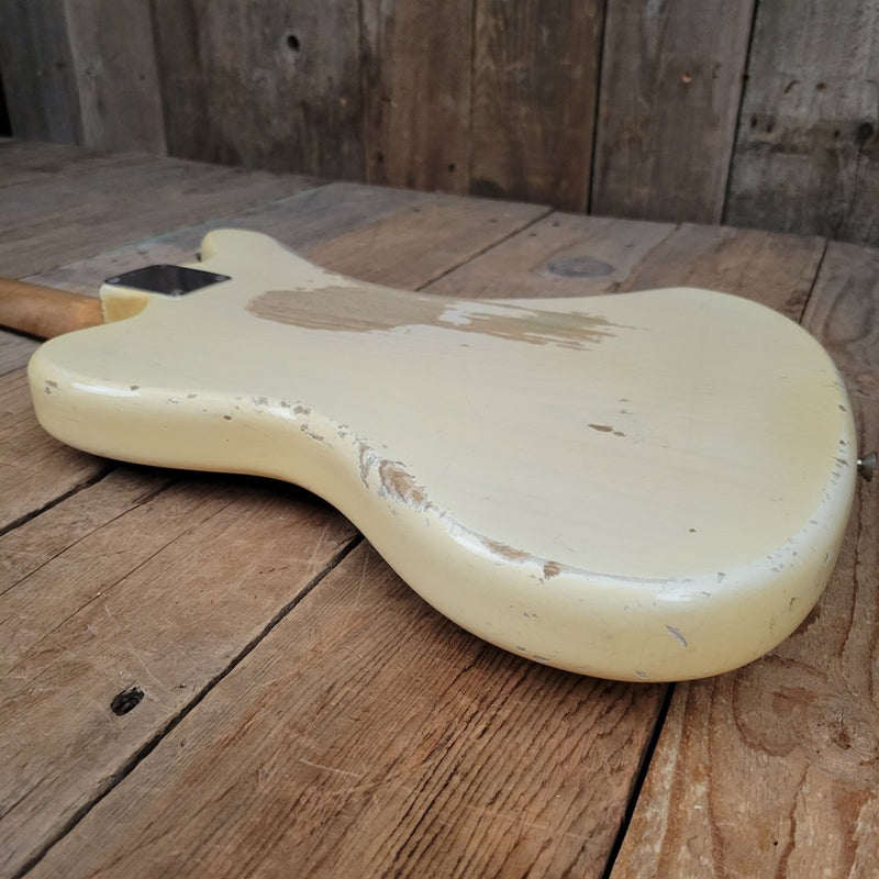 SOLD - Fender Jaguar Blond over Ash - 1963 - Mahar's Vintage Guitars