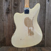 SOLD - Fender Jaguar Blond over Ash - 1963 - Mahar's Vintage Guitars