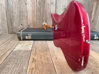 SOLD - Fender Jaguar Candy Apple Red 1964 Pre CBS - Mahar's Vintage Guitars
