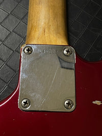 SOLD - Fender Jaguar Candy Apple Red 1964 Pre CBS - Mahar's Vintage Guitars