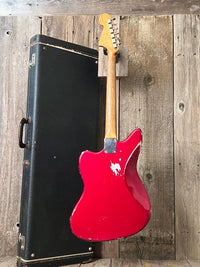 SOLD - Fender Jaguar Candy Apple Red 1964 Pre CBS - Mahar's Vintage Guitars