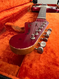 SOLD - Fender Jaguar Candy Apple Red 1964 Pre CBS - Mahar's Vintage Guitars