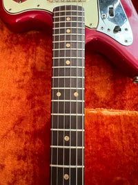 SOLD - Fender Jaguar Candy Apple Red 1964 Pre CBS - Mahar's Vintage Guitars