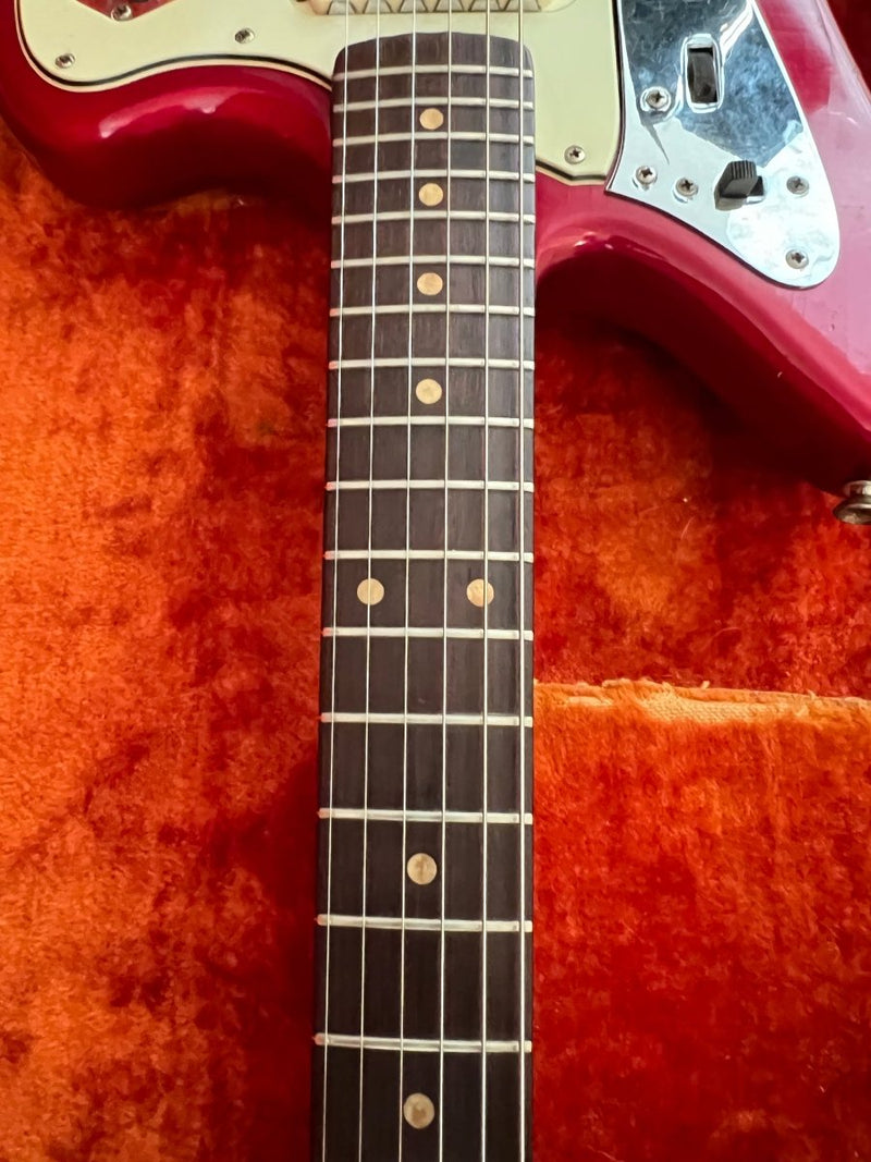 SOLD - Fender Jaguar Candy Apple Red 1964 Pre CBS - Mahar's Vintage Guitars
