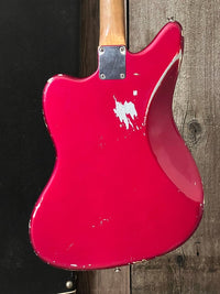 SOLD - Fender Jaguar Candy Apple Red 1964 Pre CBS - Mahar's Vintage Guitars