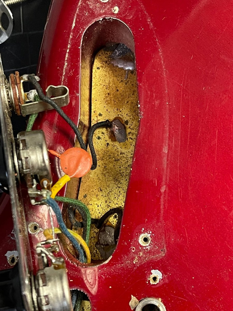 SOLD - Fender Jaguar Candy Apple Red 1964 Pre CBS - Mahar's Vintage Guitars