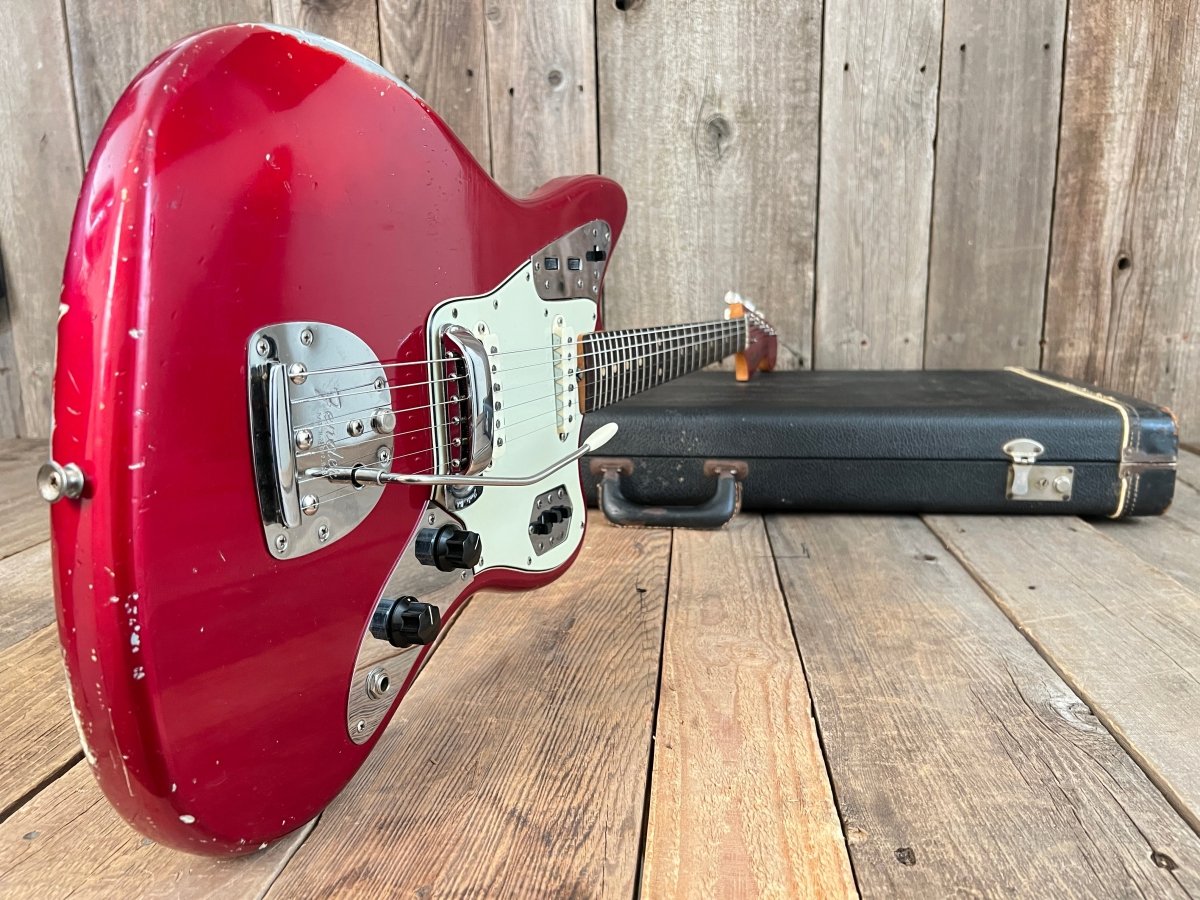SOLD - Fender Jaguar Candy Apple Red 1964 Pre CBS – Mahar's